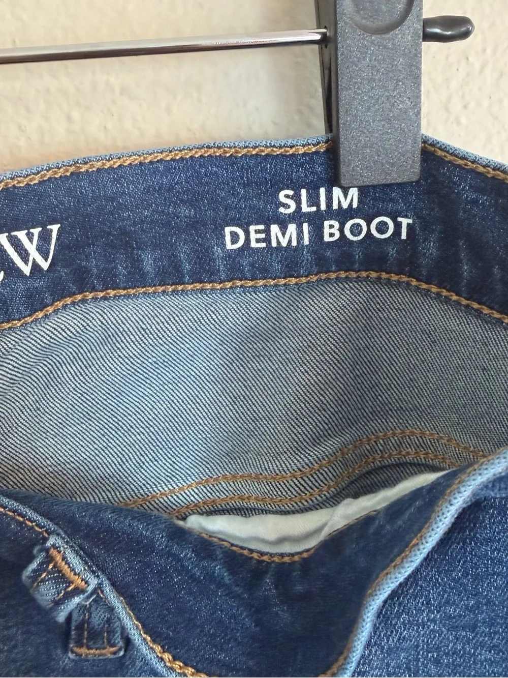 J. Crew Wide-Leg Flare Jeans in Dark Blue Wash